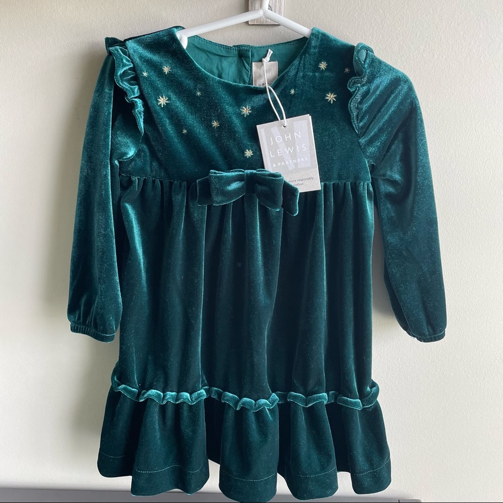 John Lewis Dress 12-18 months NWT